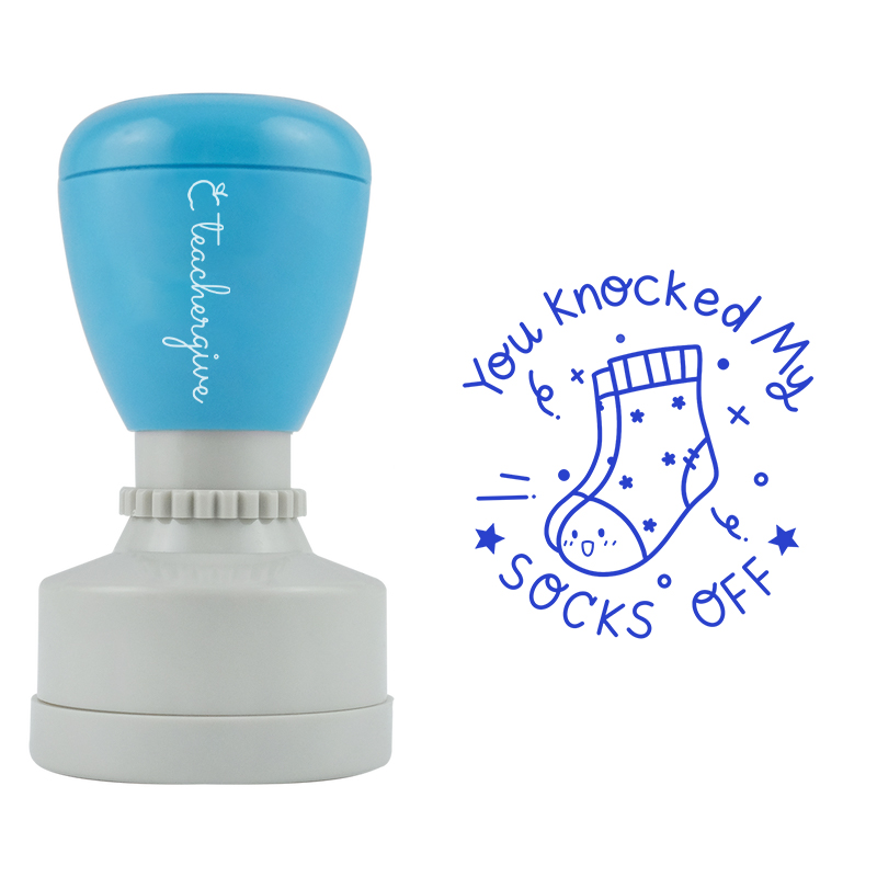 You Knocked My Socks Off Stamp