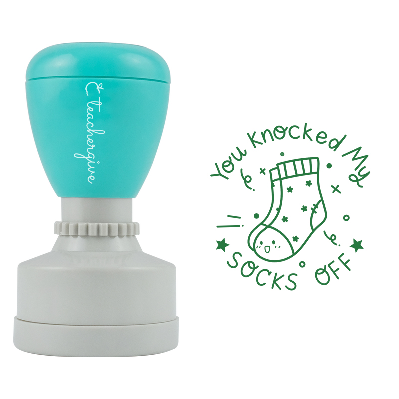 You Knocked My Socks Off Stamp
