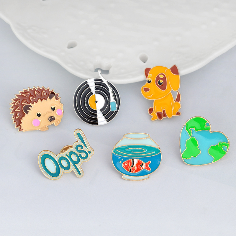 Love Everything On The Earth Series Pin Set