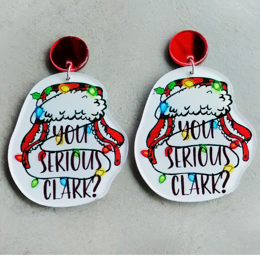 You Serious Clark Acrylic Earrings