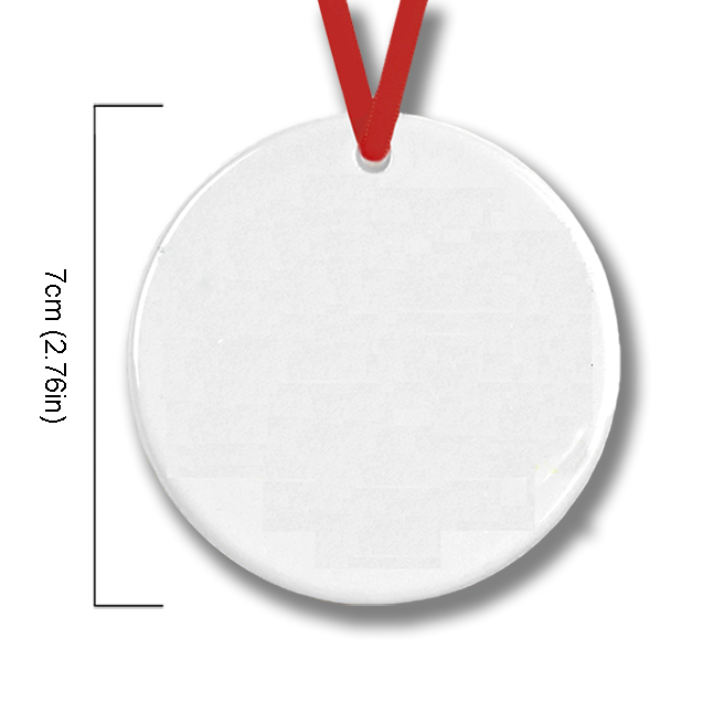 Merry Christmas Teacher Ceramic Christmas Ornament