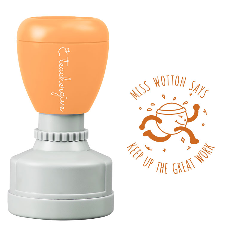 Miss Wotton Says Keep Up The Great Work Teacher Stamp