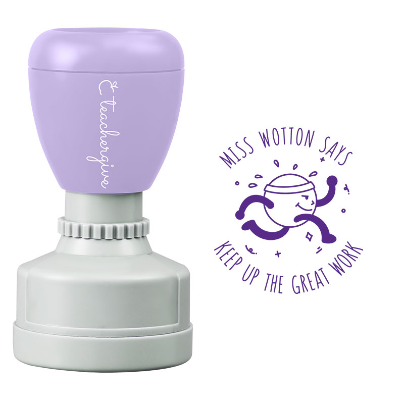 Miss Wotton Says Keep Up The Great Work Teacher Stamp