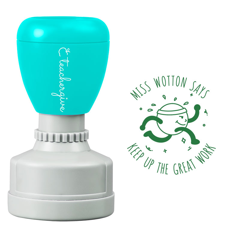 Miss Wotton Says Keep Up The Great Work Teacher Stamp