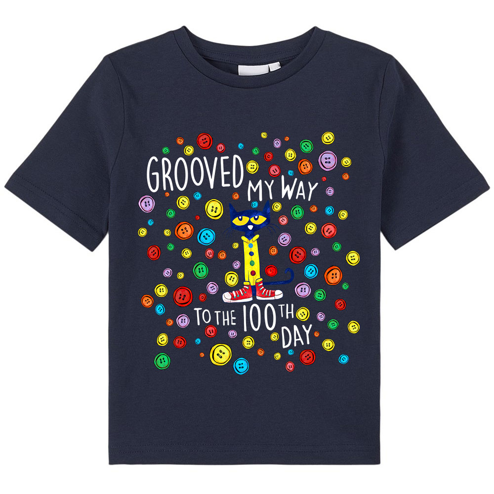 Gooved My Way To The 100th Day Kids T-Shirt