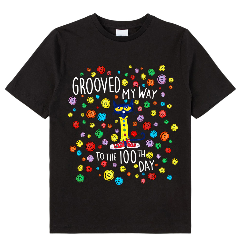 Gooved My Way To The 100th Day Kids T-Shirt