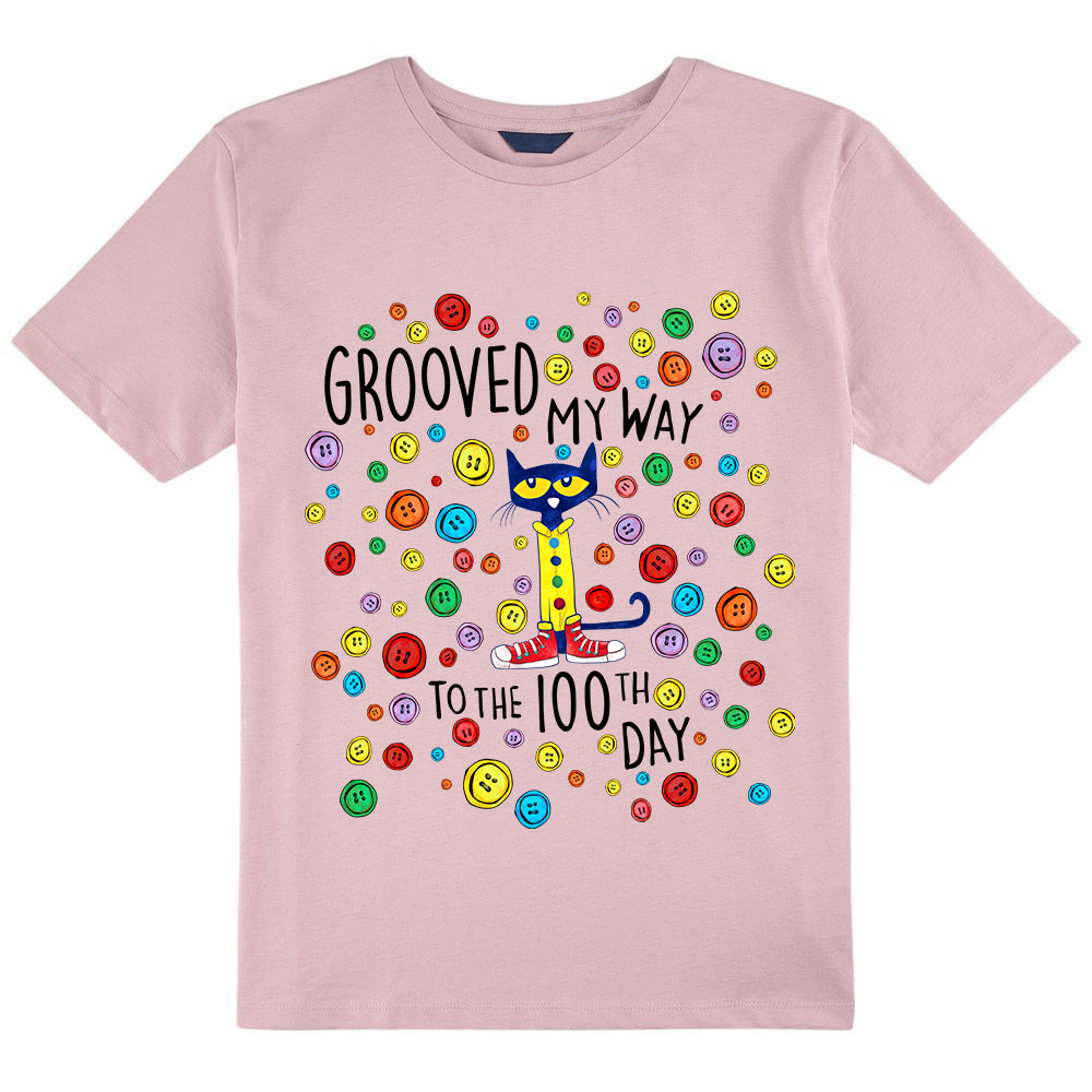 Gooved My Way To The 100th Day Kids T-Shirt