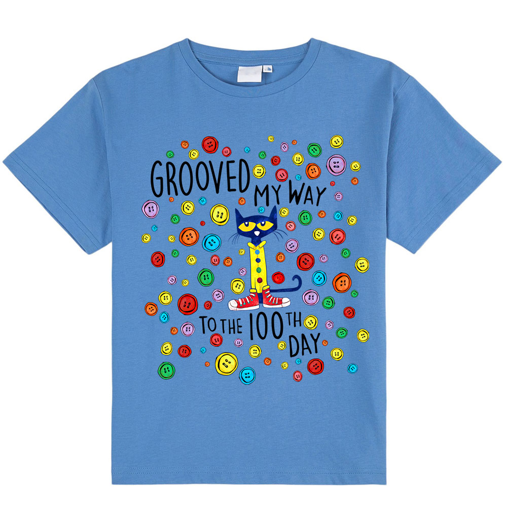 Gooved My Way To The 100th Day Kids T-Shirt