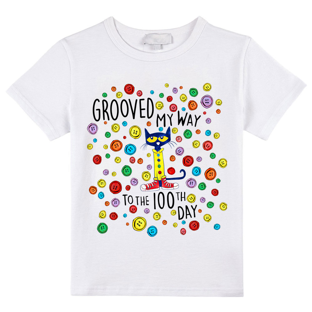 Gooved My Way To The 100th Day Kids T-Shirt