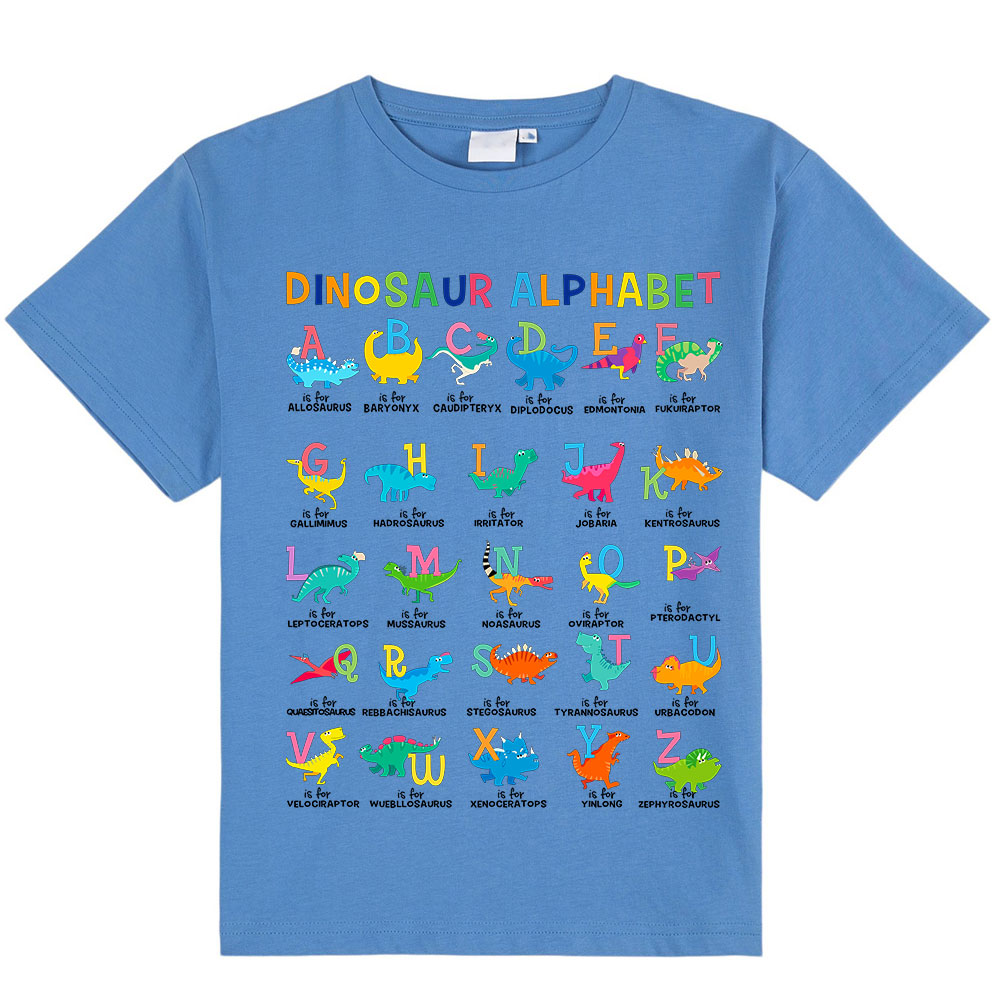 Dinosaur Alphabet Kids T-Shirt