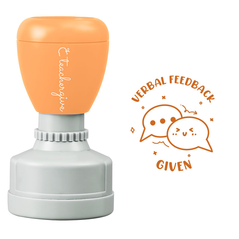 Verbal Feedback Given Teacher Stamp
