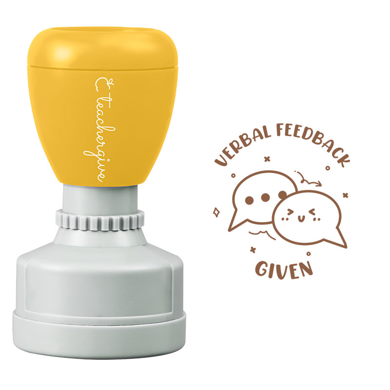 Verbal Feedback Given Teacher Stamp