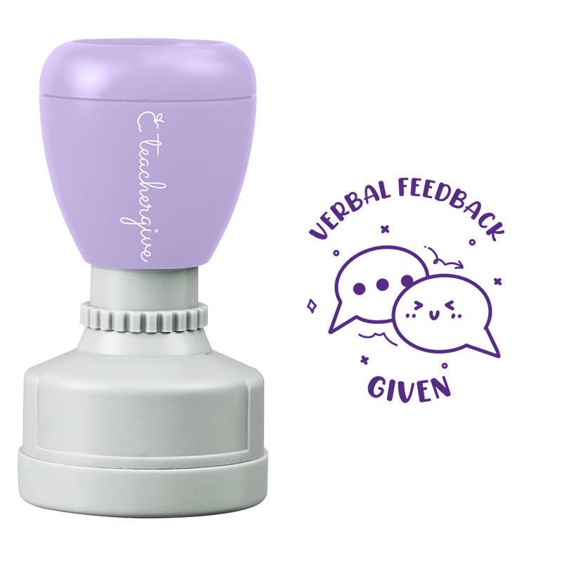 Verbal Feedback Given Teacher Stamp