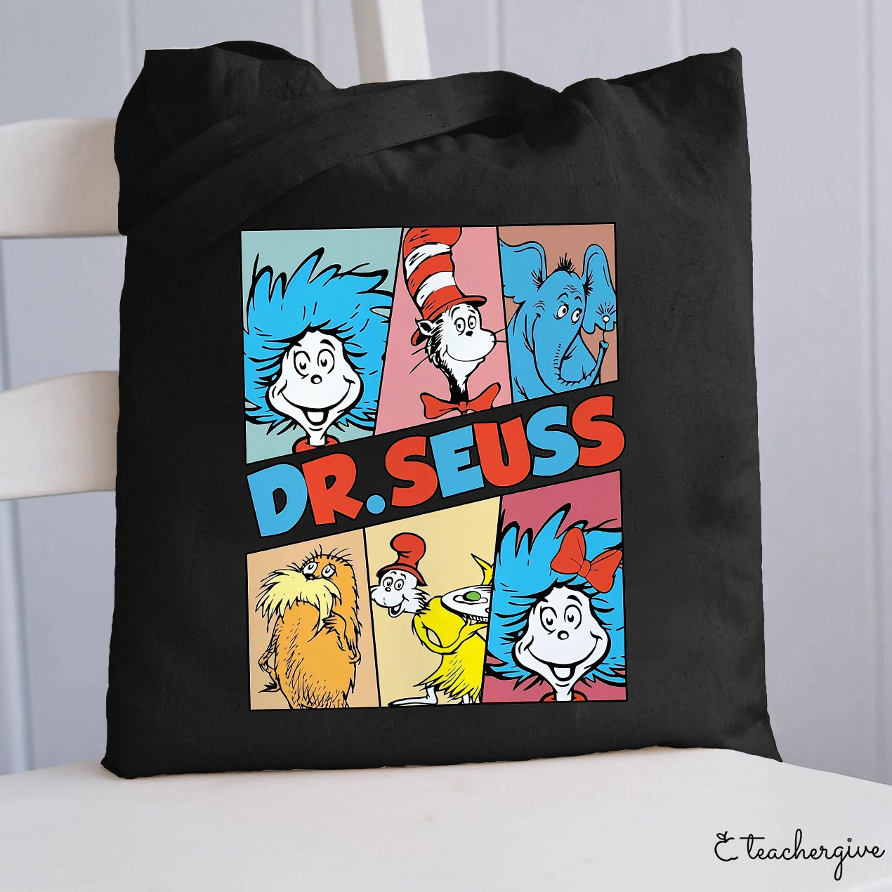 Dr. Seuss Squad Teacher Tote Bag