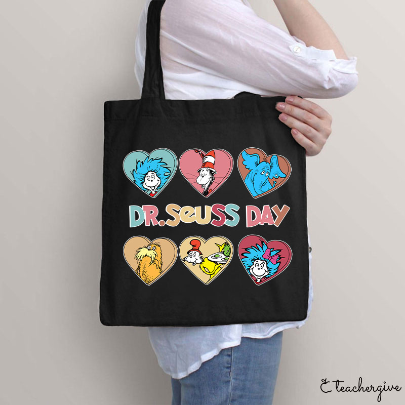 Dr. Seuss Day Teacher Tote Bag