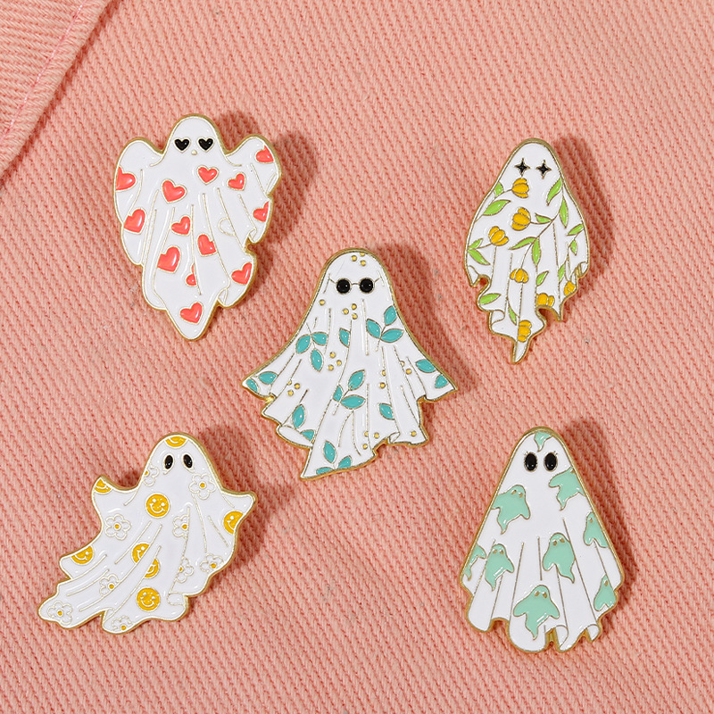 Floral Ghost Series Pin Set
