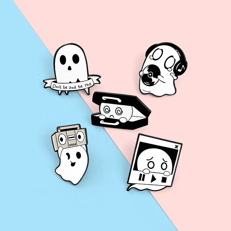 Music Ghost Series Pin Set