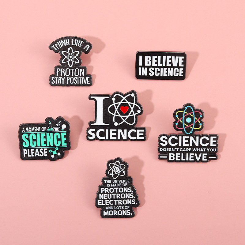 I Believe In Science Pin Set