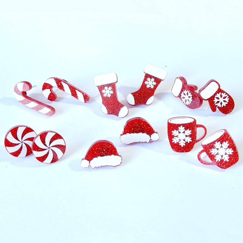 Christmas Series Acrylic Earrings