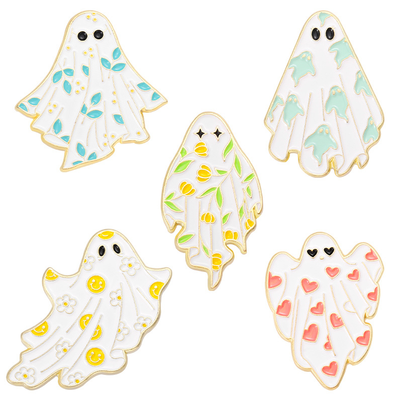 Floral Ghost Series Pin Set