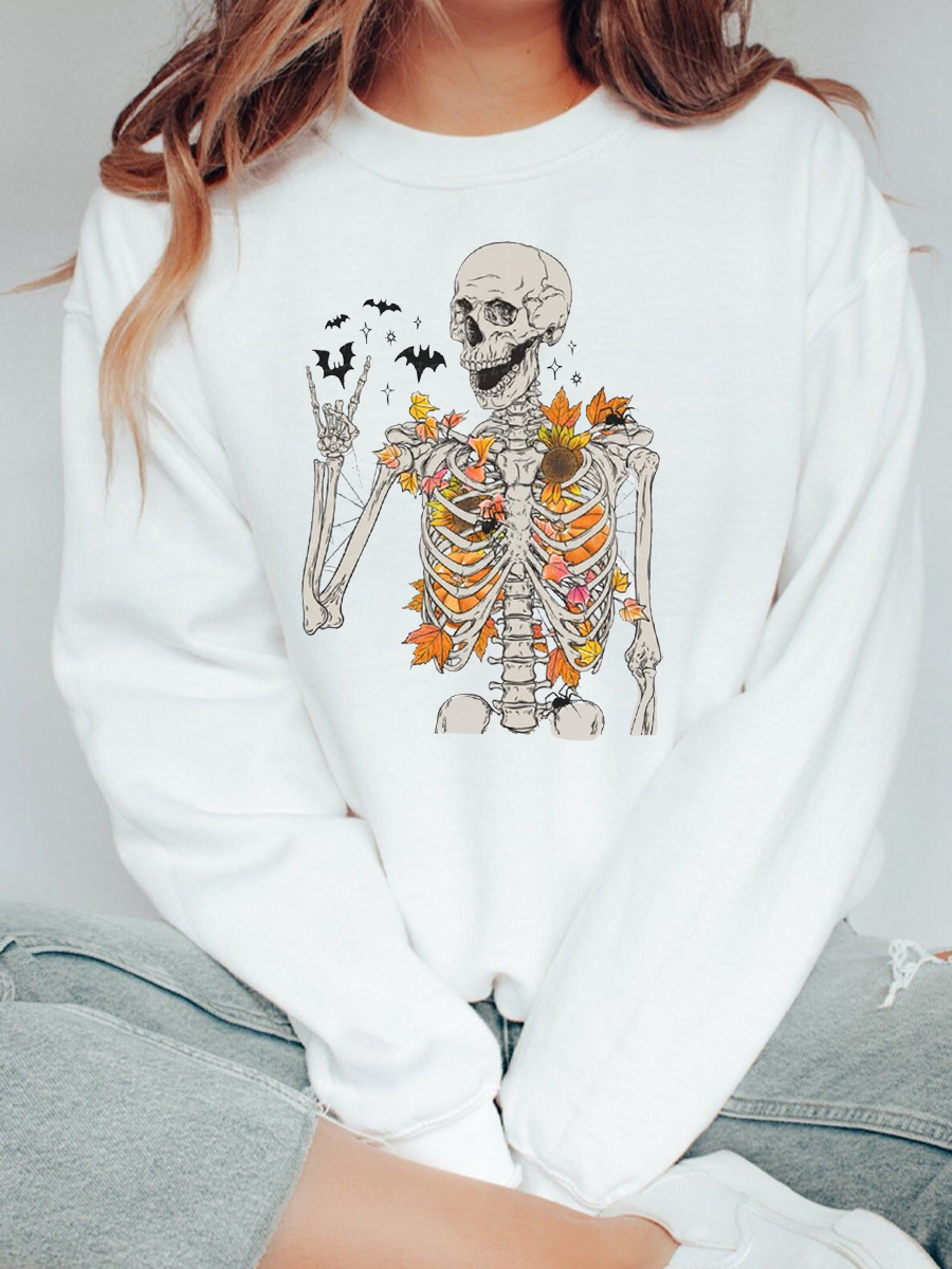 Fall Skeleton Sweatshirt