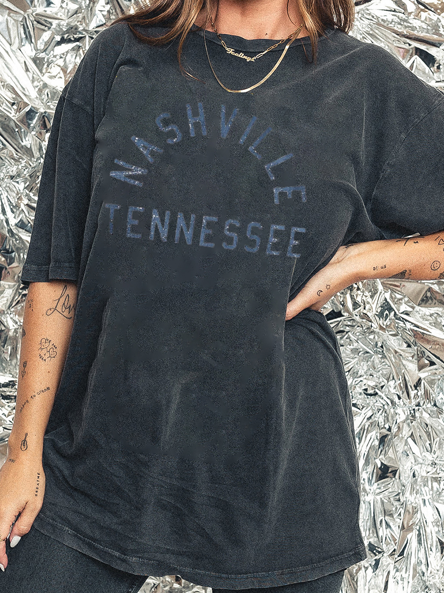 Nashville, Tennessee Side Slit Tee