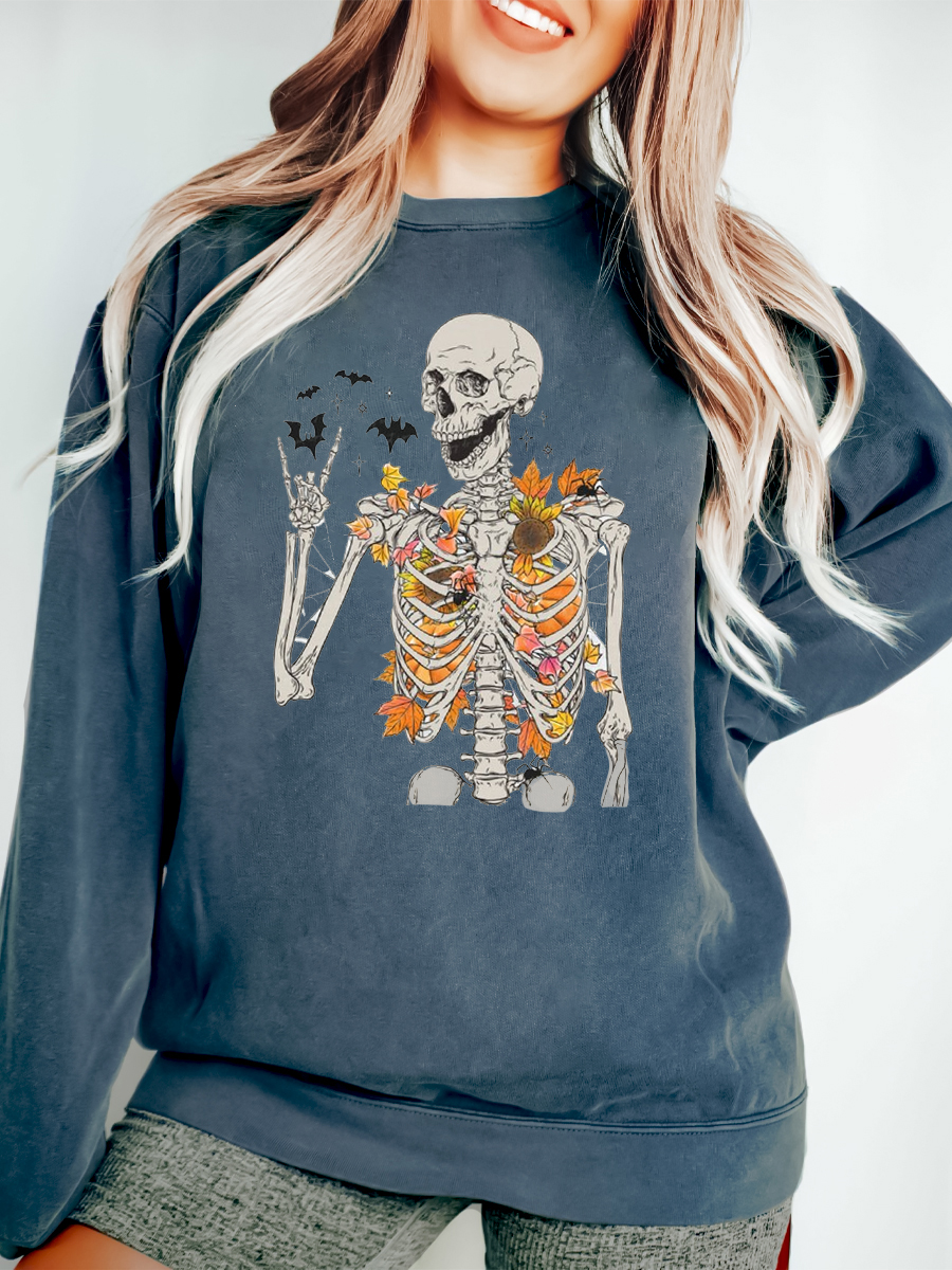 Fall Skeleton Sweatshirt