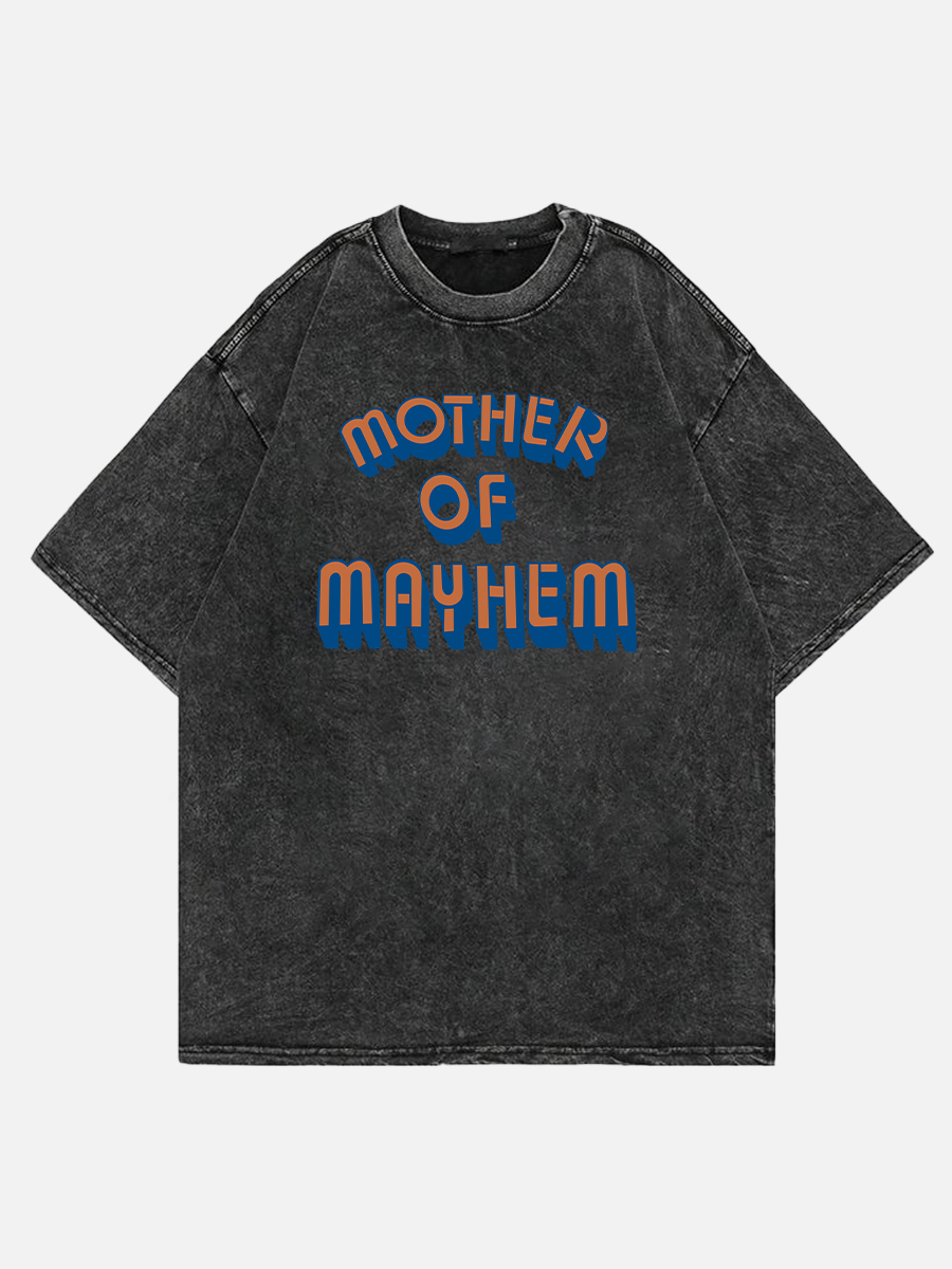 Mother Of Mayhem Side Slit Tee