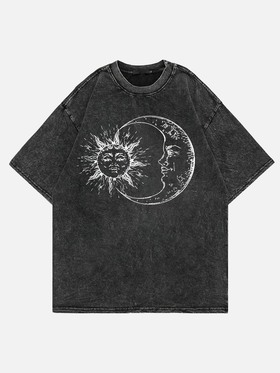 Vintage Sun AND MOOM Graphic Street Tee