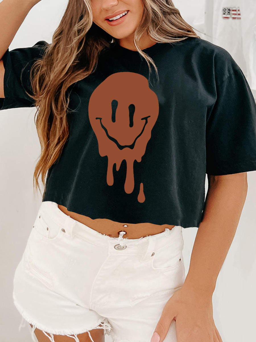Everything's Fine Crop Tee