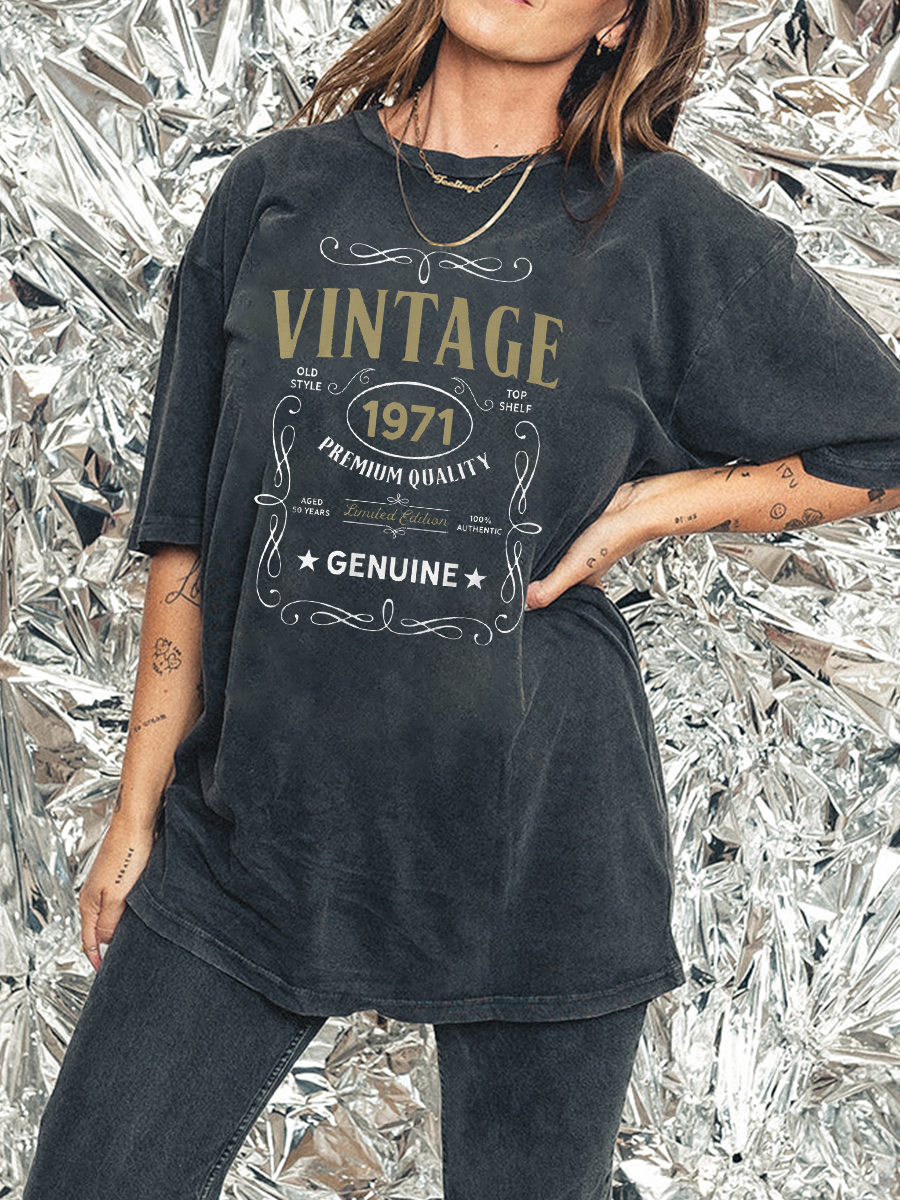 Vintage 1970 Birthday T-Shirt