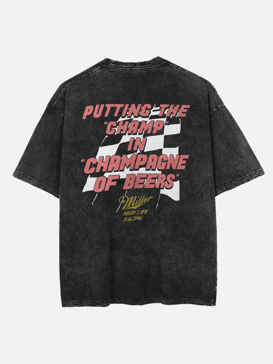 Miller High Life Champ In Champagne Flea Market Tee