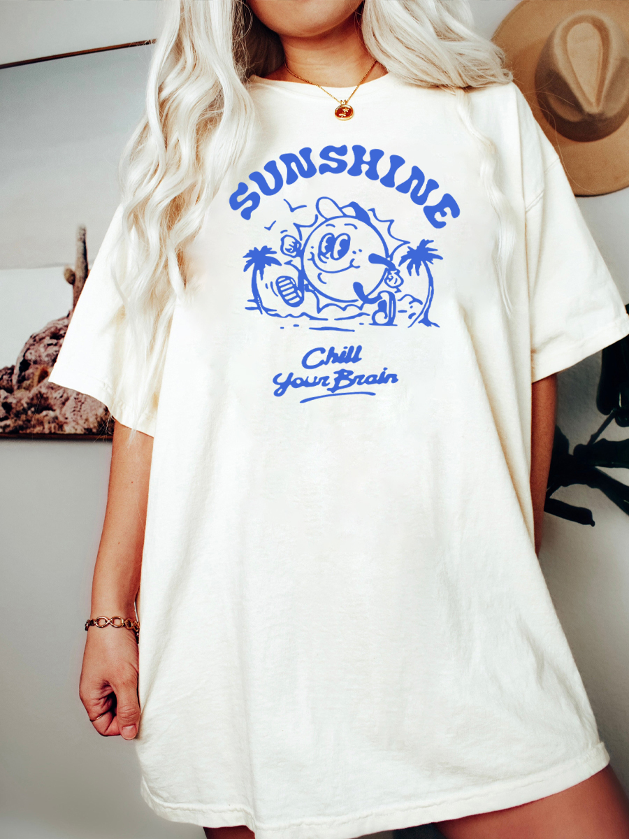 Sunshine Graphic Retro T-Shirt
