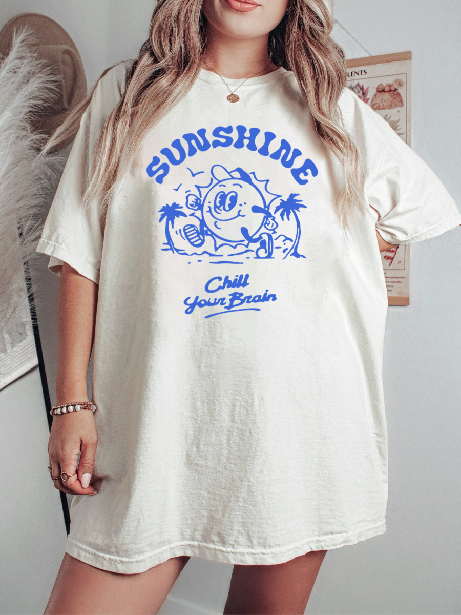 Sunshine Graphic Retro T-Shirt