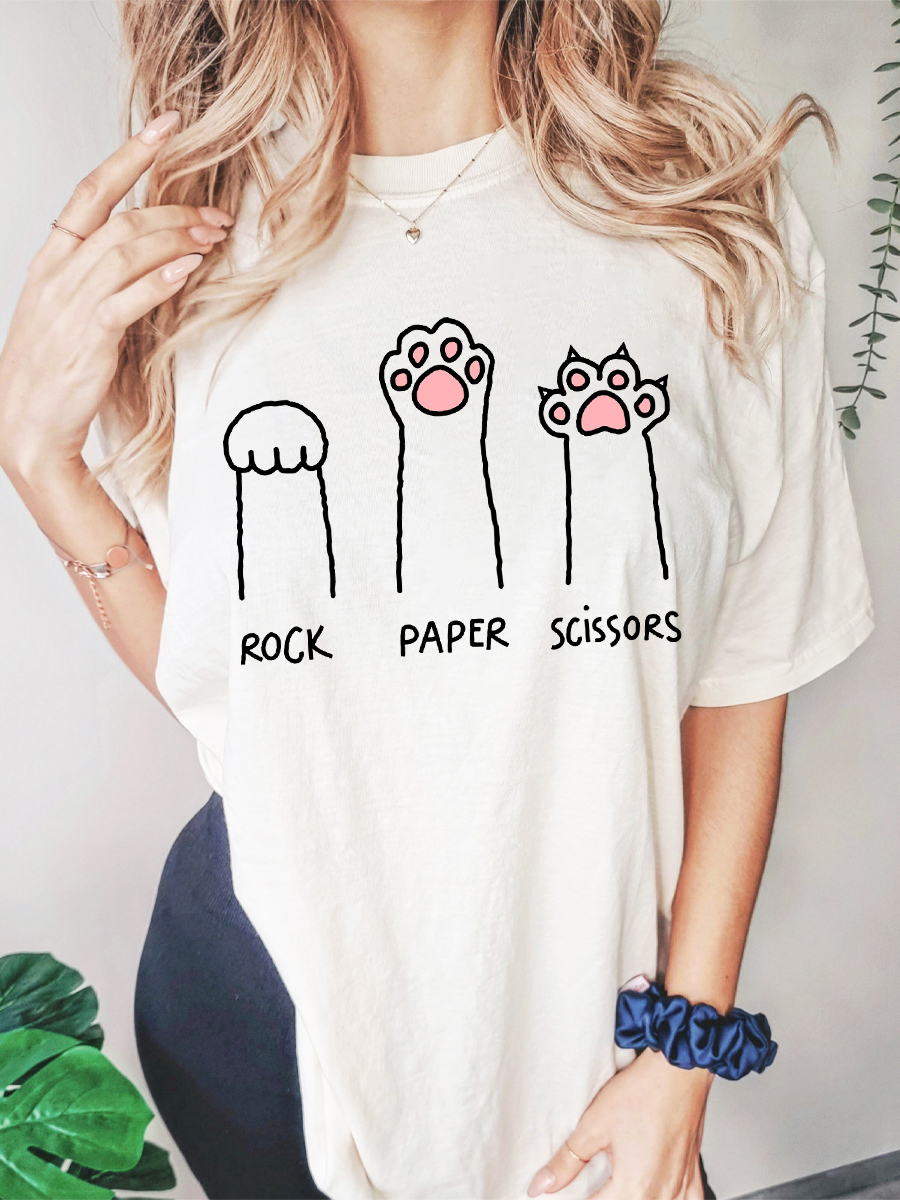Rock Paper Scissors Tee