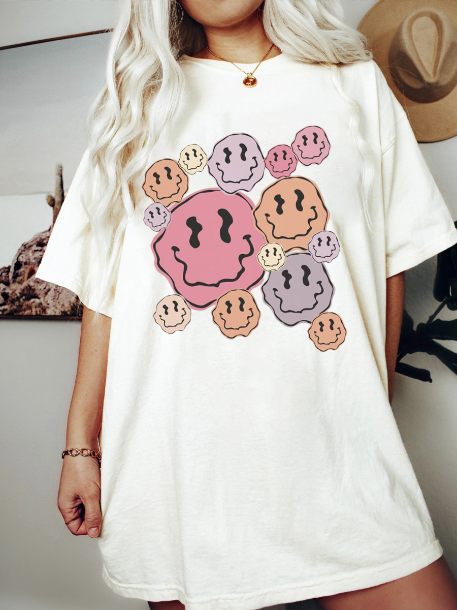 Dripping Smiley Face T-Shirt
