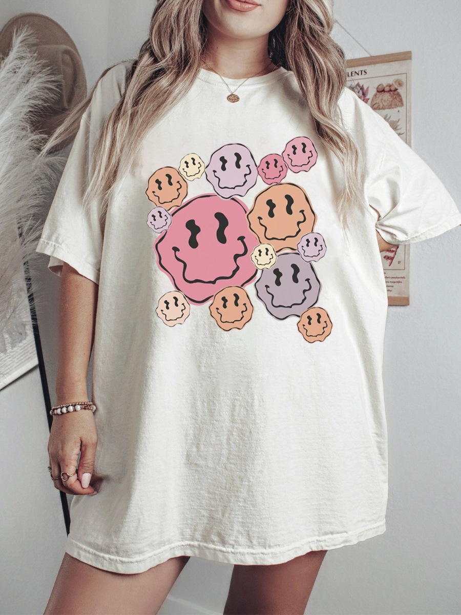 Dripping Smiley Face T-Shirt