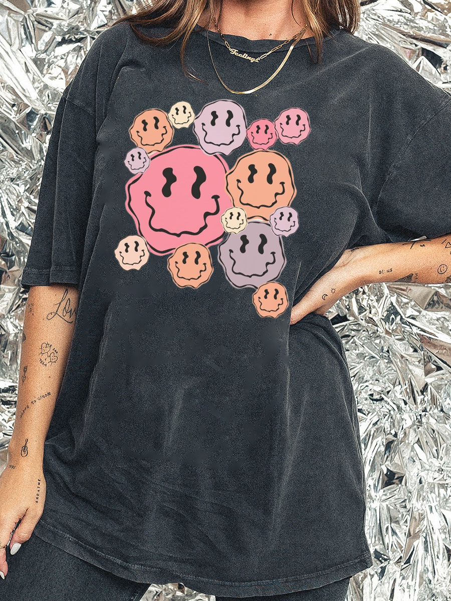 Dripping Smiley Face T-Shirt