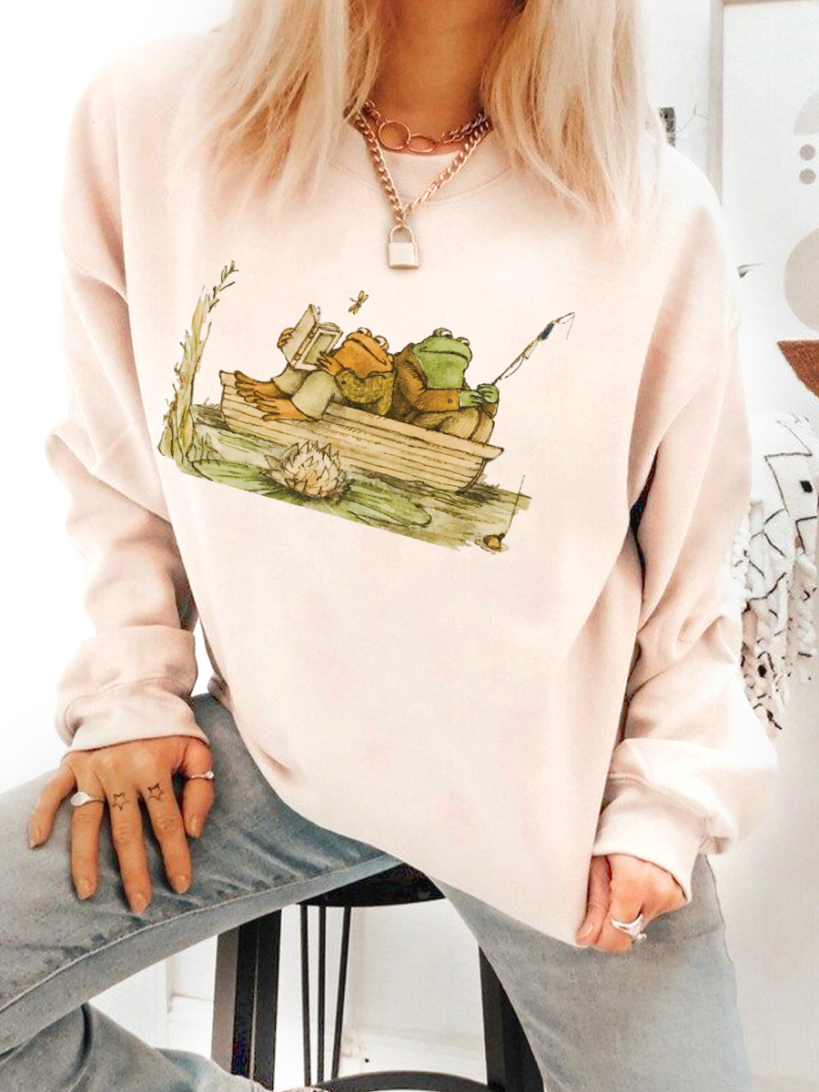Frog And Toad Retro Sweatshirt