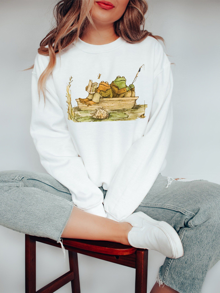Frog And Toad Retro Sweatshirt