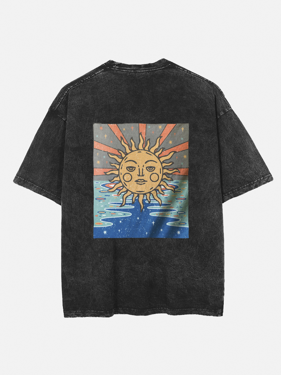 Vintage Sun Inspired T-Shirt