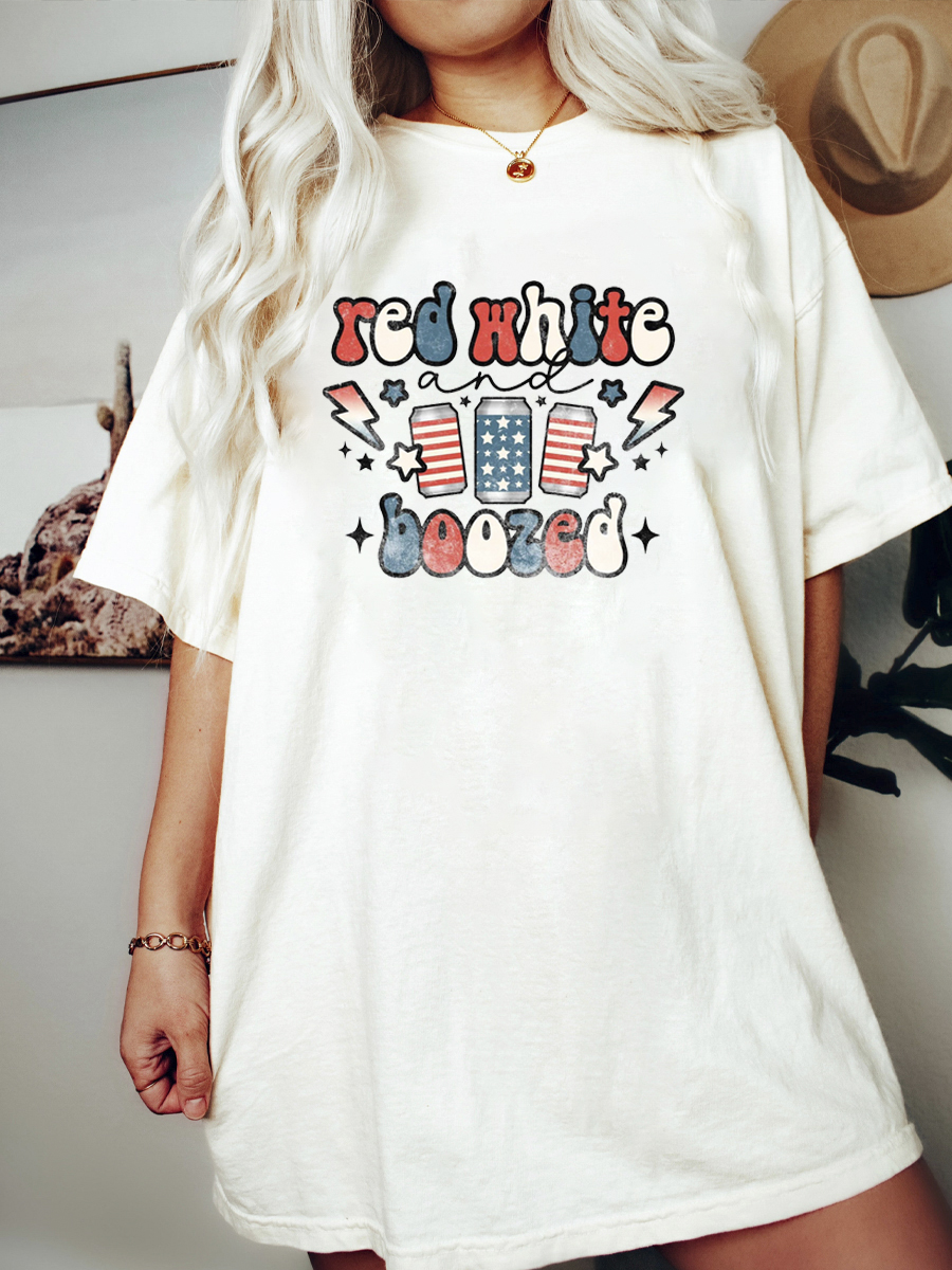 Red White And Boozed Shirt