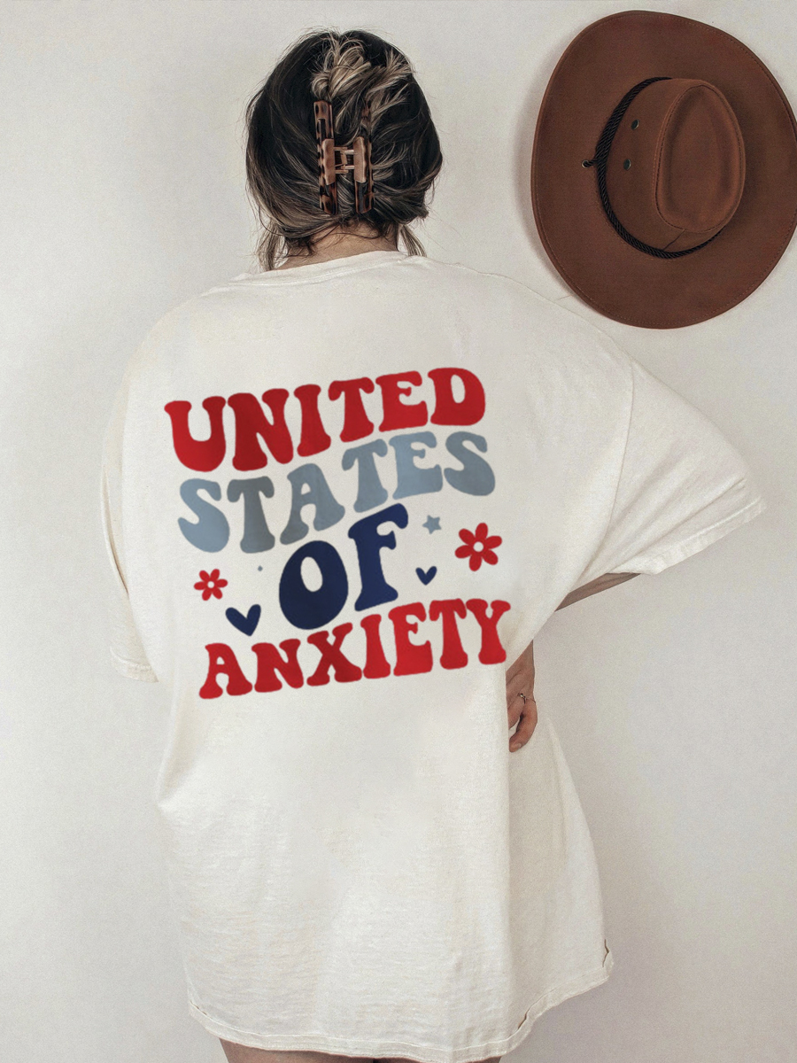 United States Of Anxiety Shirt