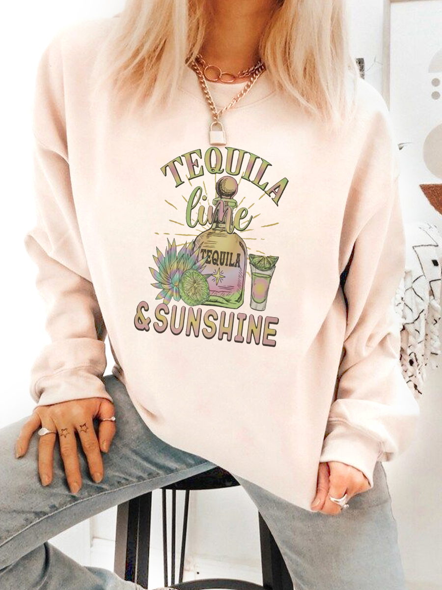 Tequila tie dye sweatshirt best sale