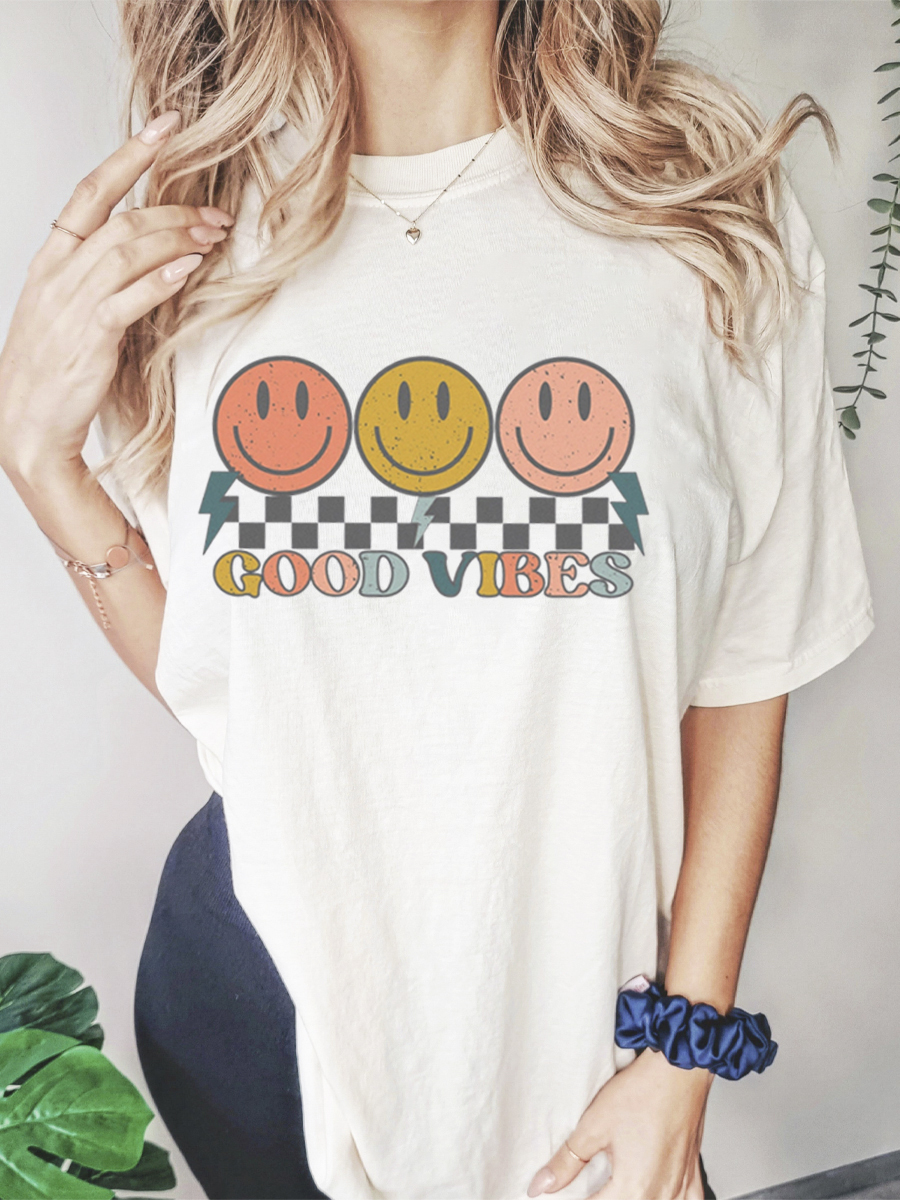 Good Vibes Retro Shirt