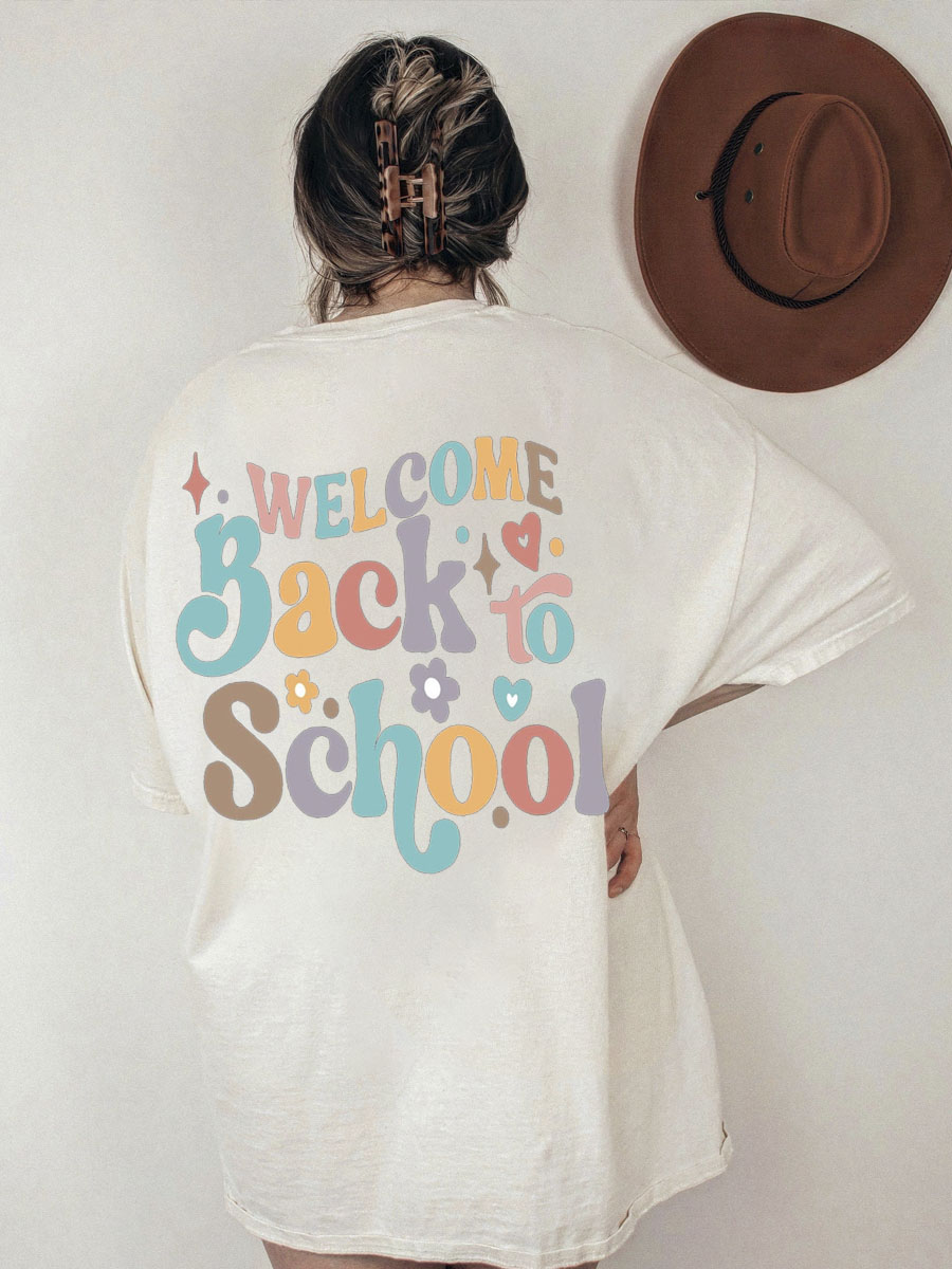 Welcome Back To School Shirt