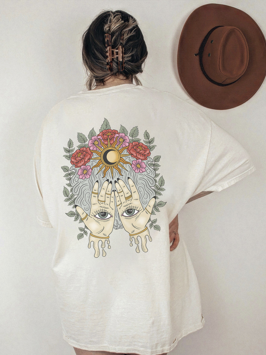 Whimsical Evil Eye Gothic Shirt