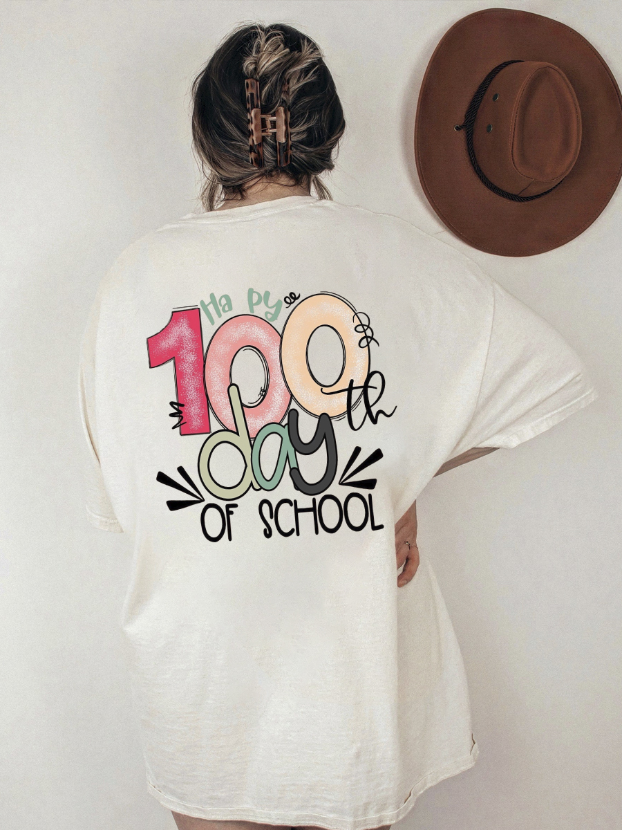 100 days of school shirts for sale