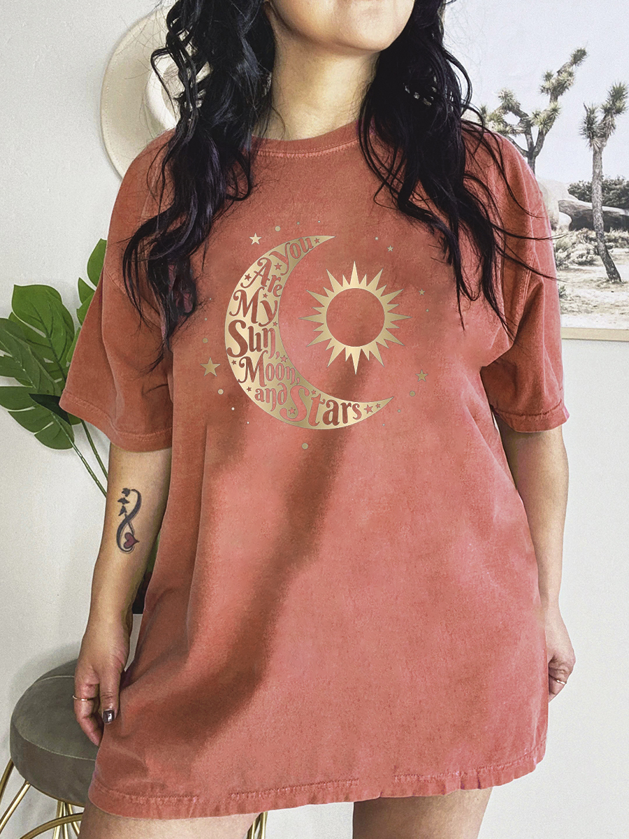 Sun Moon And Stars Shirt