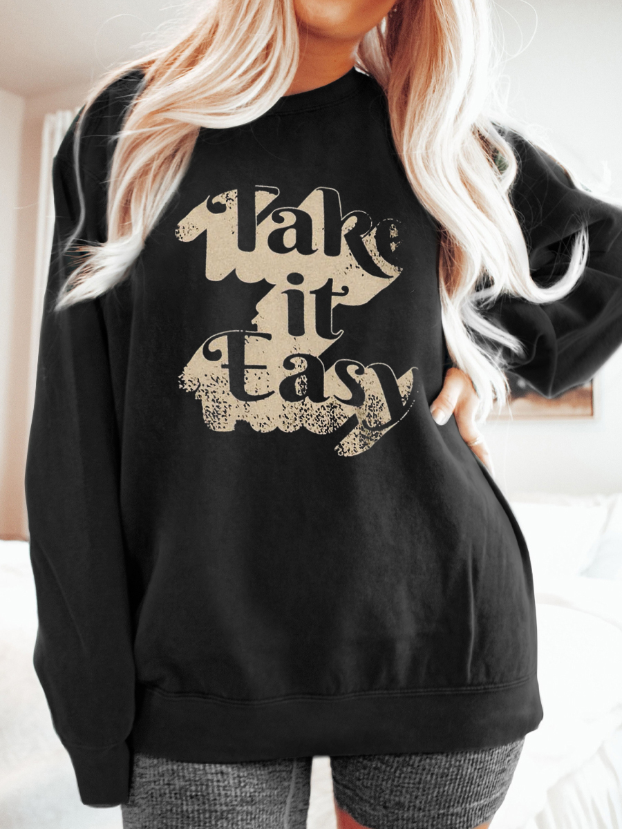 Take It Easy Vintage Sweatshirt